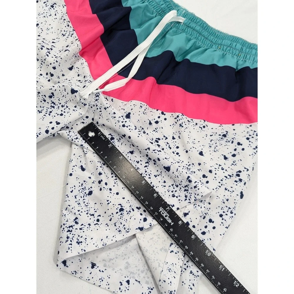 Chubbies‎ The Aquatic Libations Classic Swim Trunks Mens XL Multicolor Pockets